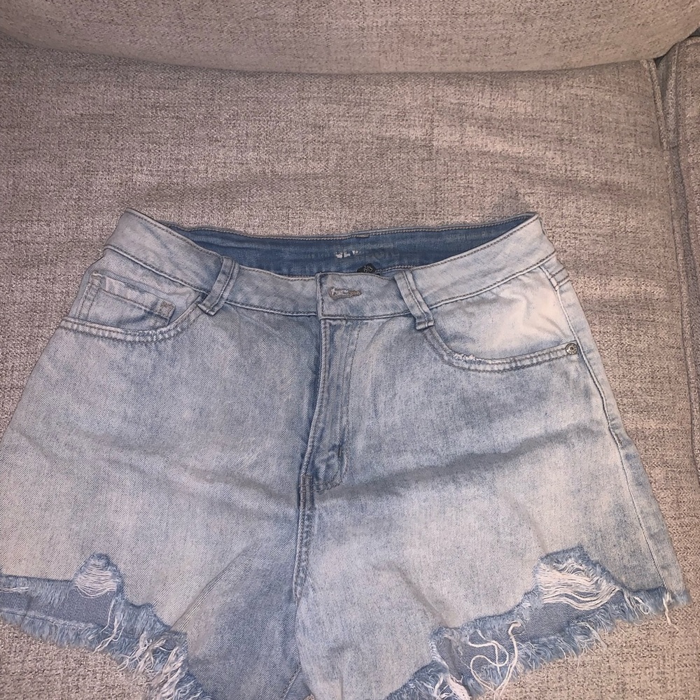 Rewash Light Blue Jean Shorts